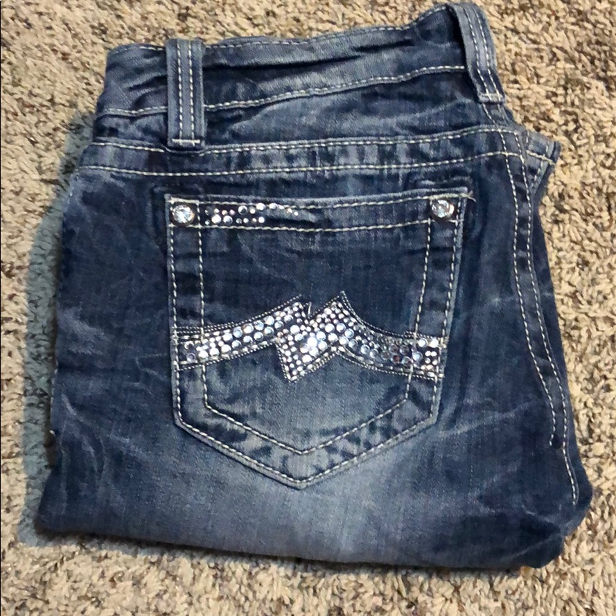 Miss Me Denim Brand Je1086tr Straight